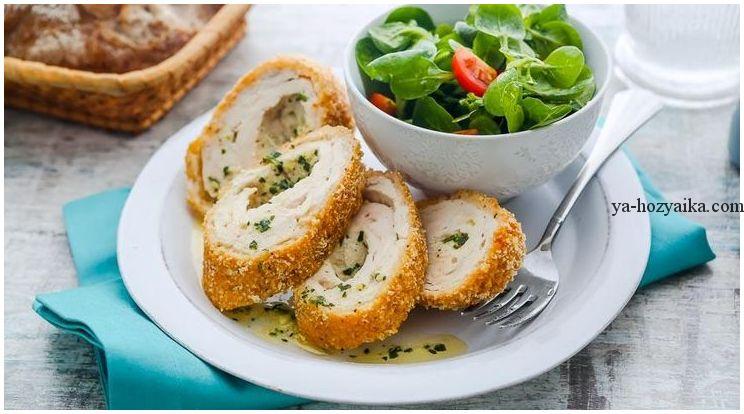Рулетики из индейки