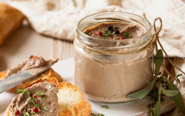 Паштет из шампиньонов