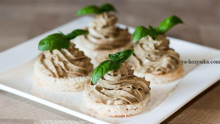 Паштет из куриной печени и маскарпоне