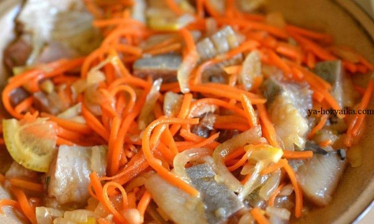 сельдь по корейски