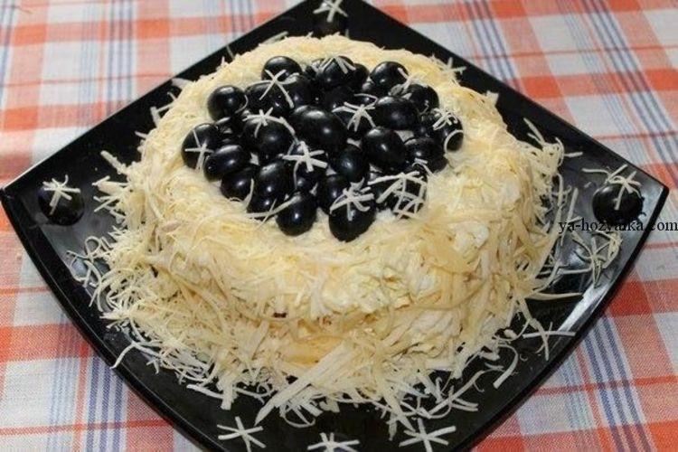 «Снежный» салат