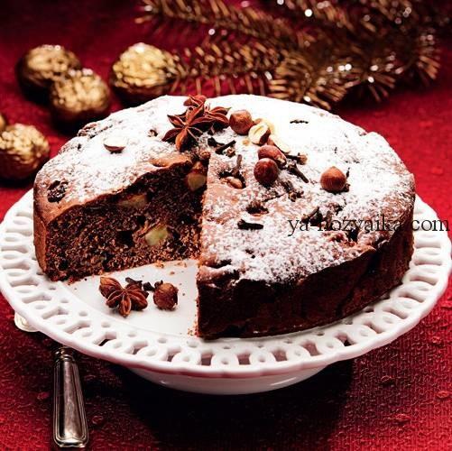 Яблочный пряник с орехами – это настоящий вкус Рождества.