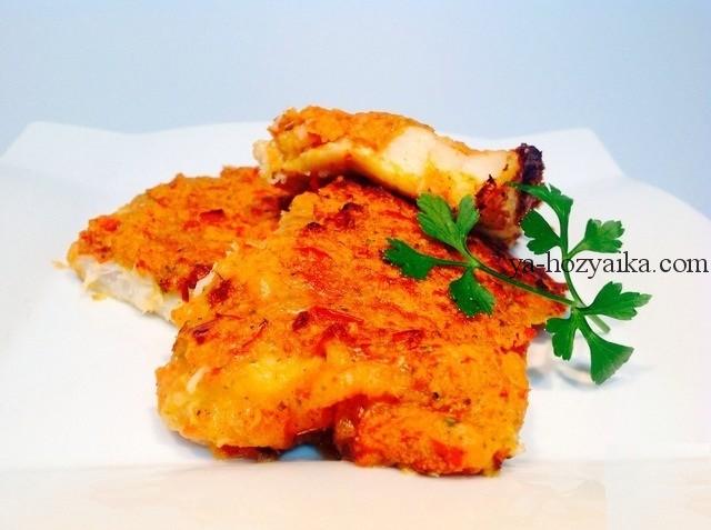 Рыбка с корочкой