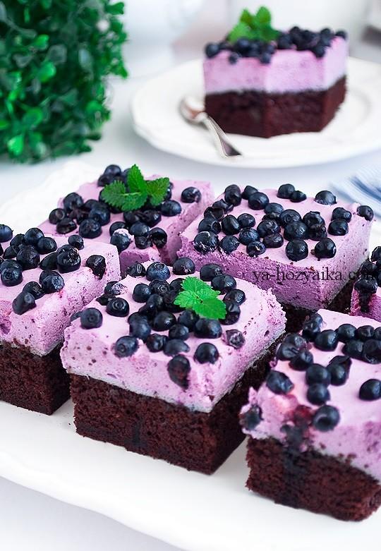 Торт CHOCO-BLUEBERRY