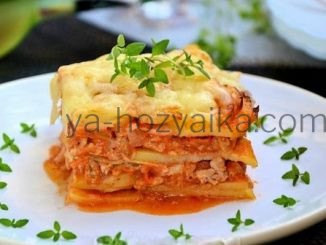 Мусака с картофелем рецепт