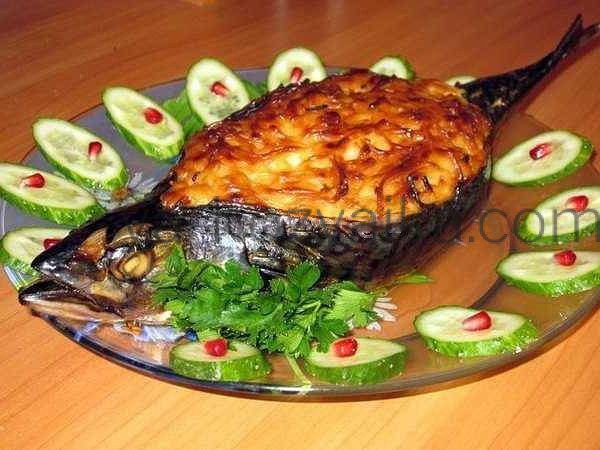 Скумбрия с овощами и рикоттой филе скумбрии с овощами в духовке