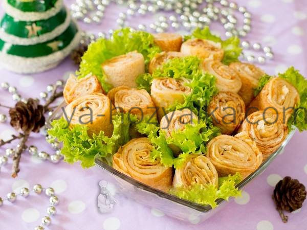Блинные улитки «Тыквенки»