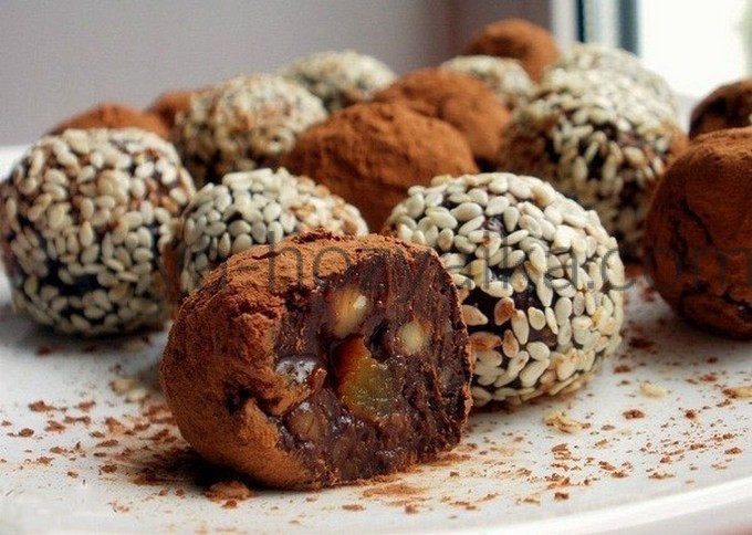 конфеты из сухофруктов рецепт