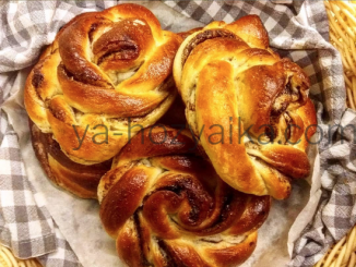 Пряные булочки (постный рецепт)