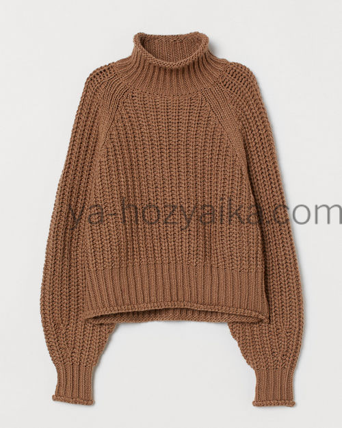 Свитер из рельефного трикотажа Модный свитер h&m 2020