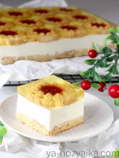 Маргаритка (торт без выпечки)