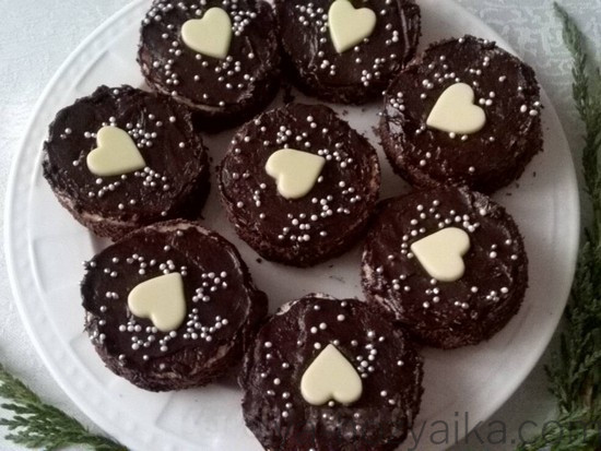 конфеты сердечка choko валентинки